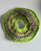 Chouchou vert et violet